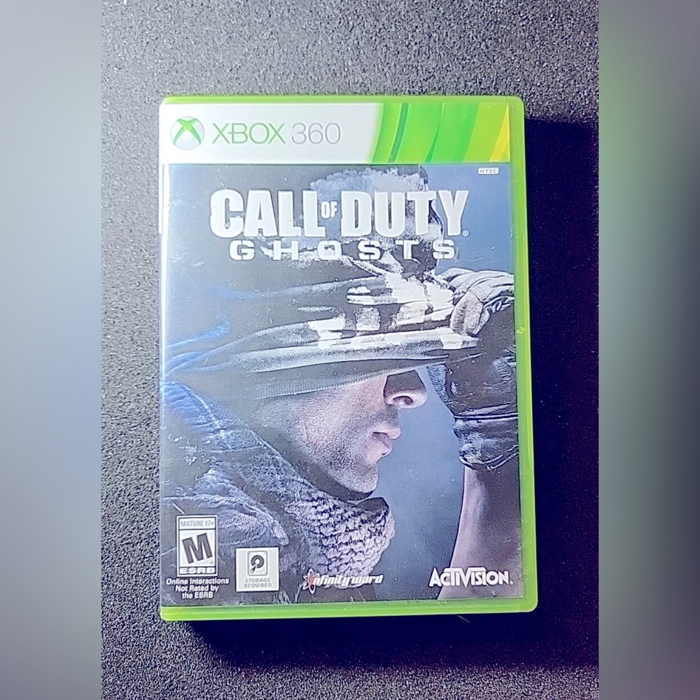 Call of Duty: Ghosts (Microsoft Xbox 360 2013) With Inserts No Manual
